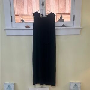 Elegant Black Sleeveless Dress